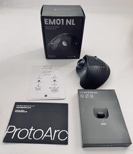 Wireless Trackball Mouse EM01 NL Ergonomic Bluetooth Rollerball Thumb OPEN BOX picture