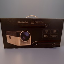 Alwtniet Short Throw Smart Projector with Wifi and Bluetooth 8K - HY450 picture