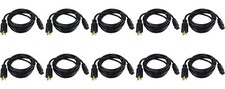 Heavy Duty 12 Awg Ac Power Cord Nema 6 20p C19 Black 10FT 3M 10 Pack IEC picture