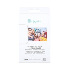 Lifeprint 3x4.5 ZINK Sticky Photo Film 40 Sheets for AR Printer picture
