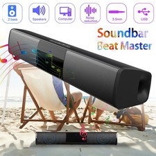 Surround Sound Bar Wireless Bluetooth Stereo Speakers Soundbar TV Home Theater picture