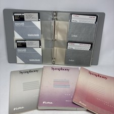 Vintage Lotus Symphony Release 1.2 with Original Docs, Accessories, 5.25 Discs picture