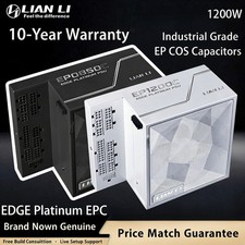 Lianli EDGE 1200W 80+ Gold Fully Modular L-shaped Desktop PC Power Supply picture