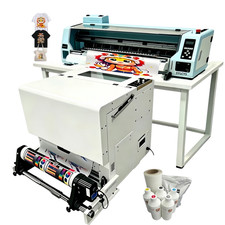  Dual XP600 Printhead 24 inches Wide A1 DTF Printer for Clothes Textile  picture