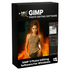 Ultimate GIMP Pack (Photo Editing & Graphic Design) (USB or DVD) picture