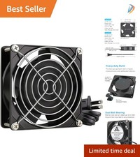 Durable Aluminum 92x92mm Axial Fan with Quiet Operation for Efficient Cooling picture