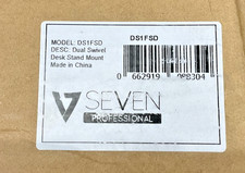 V7 Double Swivel Monitor Desk Mount DS1FSD-1N ✅❤️️✅❤️️ BRAND NEW picture