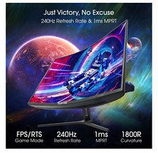 Sceptre C32 32in Curved Full HD 240Hz 1ms Gaming Monitor FreeSync Speakers picture
