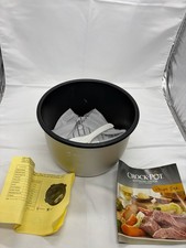 Inner Pot for Crock Pot 6 Quart - Stainless Steel Replacement Pot for Crock-P... picture