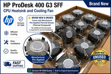 BRAND NEW HP ProDesk 400 G3 SFF CPU Cooling Fan Heatsink Assembly Genuine OEM picture