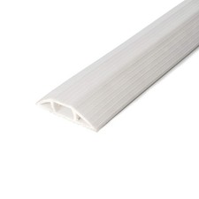 Cable Man 6000-W10C 3-Channel Residential 3 in. x 10 ft. Cable Protector White picture