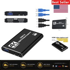 4K HDMI Video Capture Card - 1080P Full HD for Seamless Streaming & Recording picture