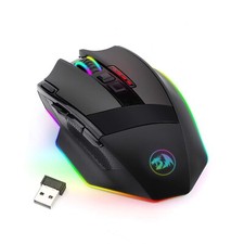 Redragon M801 Wireless Gaming Mouse RGB Gaming Mouse with MMO 9 Programmable Mac picture