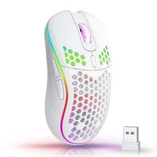 BM600 Rechargeable Gaming Mouse USB 2.4G Wireless RGB Light Honeycomb Gaming Mou picture