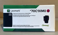 Genuine Lexmark 70C1XM0 Magenta Toner CS510 Cx510 VERY New Sealed Boxes picture