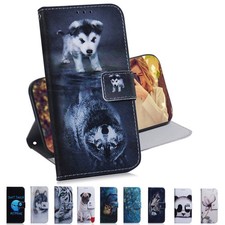 Wolf Dog Tiger Flower Wallet Cover Case for Nokia XR21 XR20 G10 G22 G21 C32 G42 picture