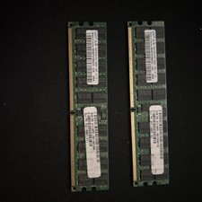 Samsung 8GB (2x4GB) M393T5160QZA-CE6 PC2-5300P-555-12-LO Server RAM 371-3847-01 picture