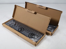 Lot 2x Dell 580-ADMT KB216 Wired Keyboard Black New Open Box picture