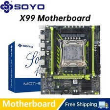 SOYO X99 Gaming Motherboard USB3.0 M.2 Nvme Sata 3 Dual Channel DDR4 Memory PCIE picture
