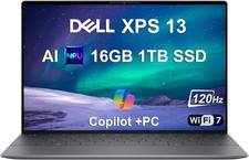 Dell XPS 13 9345 Business Laptop, Snapdragon X Elite, 16GB LPDDR5X RAM, 1TB SSD picture