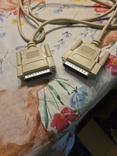 Radio Shack 6' (1.8m) Shielded RS-232C Cable Male DB25 to Male DB25 26-249 picture
