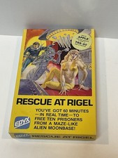 Vintage Apple II RPG STARQUEST RESCUE AT RIGEL Epyx 1980 picture