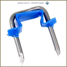 Insulated Metal Cable Staples, ½ Inch for Securing Electrical Cables, 15 Pack picture