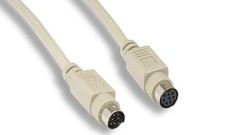 MINI DIN8 Cable Male to Female 25FT Extension picture