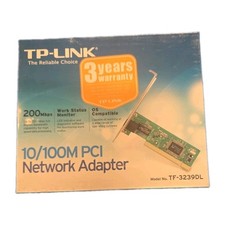 TP-LINK 10/100M PCI  TF-3239DL Network Adapter 200 Mbps New Sealed picture