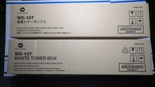 WX-107 AAVA-0Y1 Genuine Konica Minolta 2pk Waste Toner Boxes C250i C300i C360i picture