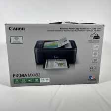 Canon Pixma MX492 Wireless All-In- One Color Printer - Black picture