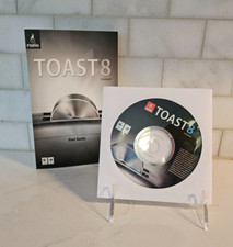 Vintage Roxio Toast 8 Titanium CD-ROM Software for Macintosh with User Manual picture