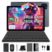TABWEE T90 Android 16 Tablet 11 Inch 24GB RAM 128GB ROM 8000mAh GPS AI WiFi picture