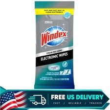 Windex Electronic Cleaning Wipes, Anti-Static & Ammonia-Free, 25 Count picture