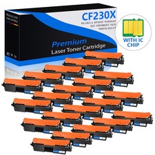 20PK High Yield CF230X 30X BK Toner Cartridge for HP LaserJet Pro M227d M203dn picture
