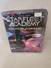 Star Trek Starfleet Academy Strategic Command NEW Sealed Box Vintage 1997 Flat picture