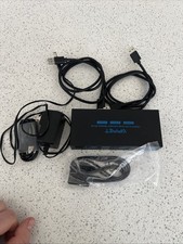 VPFET DisplayPort KVM Multi-Host Switch Box 2x2 Quick Switch USB VP-SW220 picture