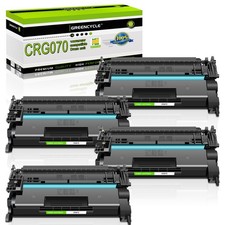 4PK CRG070 Black Toner Cartridge With Chip for Canon LBP246dw LBP247dw MF467dw picture