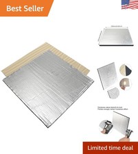 2 Pack 220x220mm Self-Adhesive Thermal Foam Foil for 3D Printer Heated Beds picture