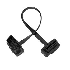 OBD2 Extension Cable - 16 Pin Male to Female OBD 2 Flat Ribbon GPS Tracker Exten picture