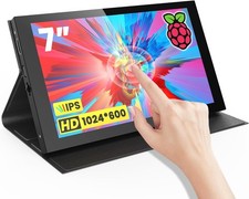 7 Inch Monitor Mini Screen 5-Points Touchscreen 1024x600 HDMI Monitor for RasPi picture