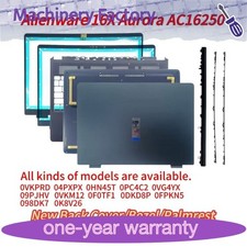 New Alienware 16X Aurora AC16250 LCD Back Cover/Bezel/Palmrest+Bottom Case/Cover picture