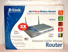 D-Link DI-614+ Air Plus Wireless Network - Enhanced 2.4GHz Wireless Router – New picture
