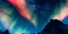 ⚔️Skyrim Desk Mat - Aurora Night 80x40cm / 31in x 15in Desk Pad, deskmat, merch picture