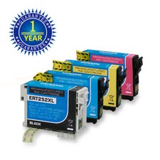 4PK 252XL T252XL Reman Ink Cartridge For Epson WF-3640 WF-7210 WF-7610 WF-7620 picture