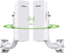 Adalov Wireless WiFi Bridge 3KM 5.8G Point to Long Range Outdoor NEW CPE660 picture