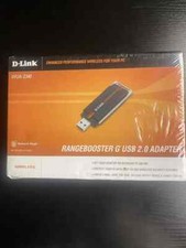 D-Link (WUA-2340) Gold Series Rangebooster G-USB 2.0 Adapter -NEW SEALED PERFECT picture