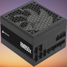CORSAIR RM850x, ATX3.1, 850W, Cybenetics Gold, Fully Modular, Black picture
