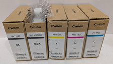 Canon Genuine PFI-110Y PFI-110M PFI-110C PFI-110BK PFI-110MBK - EXP. 2022 picture