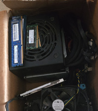 box of Computer Parts some work picture